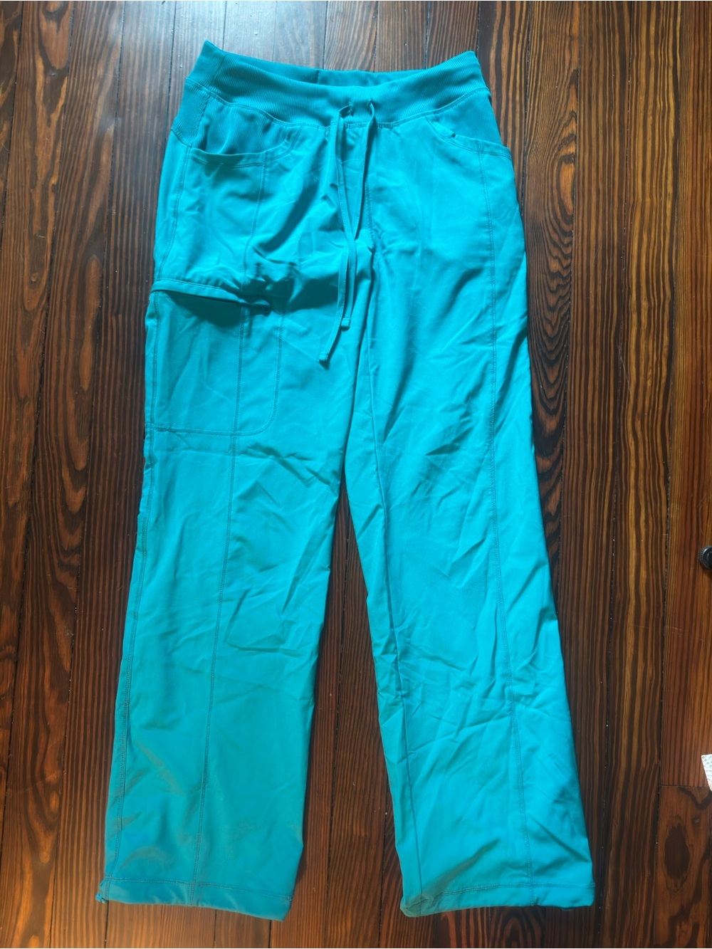 Cherokee Xfinity Style 1123A Teal Scrub Pants Women’s Small Petite SP